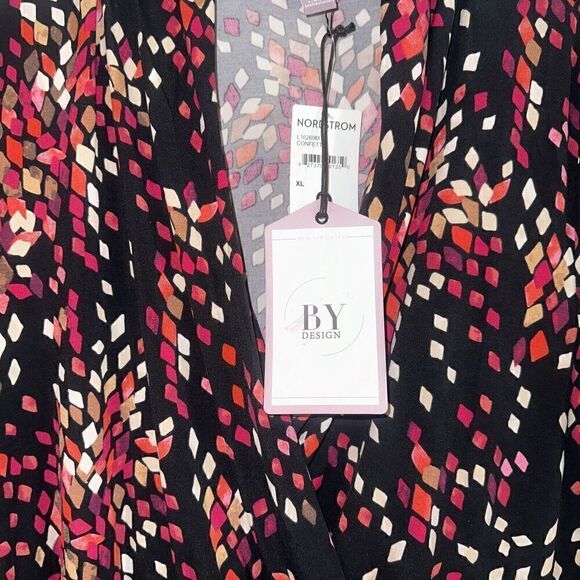 By Design New York Confetti Red Dress. Multi Color. Size XL. NWT. 6 - Picture 8 of 10